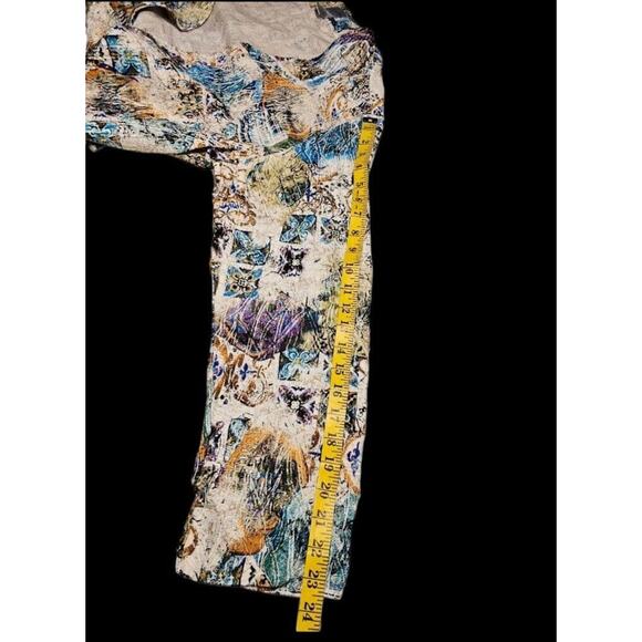 Chicos  Cardigan Silk Blend Open Front Multicolor Jacket Sz 2 - Picture 6 of 10